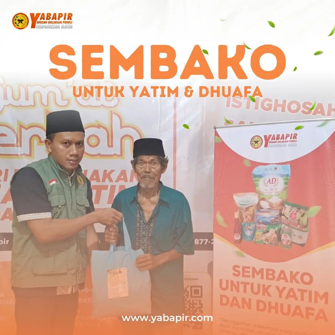 Assalamualaikum wr.wb

Yayasan Balaraja Peduli Indonesia Raya berbagi sembako te...