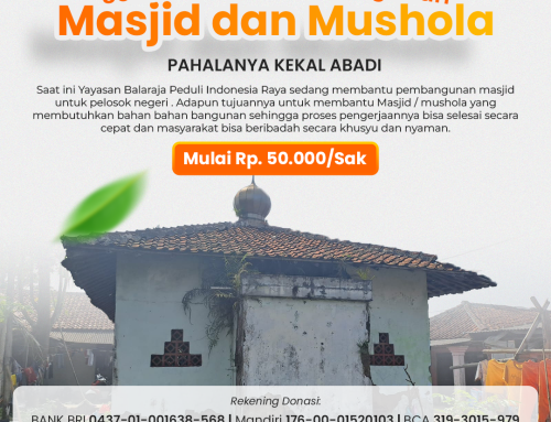 Semen Untuk Pembangunan Masjid dan Mushola